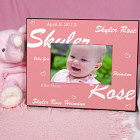 New Baby Girl Printed Frame